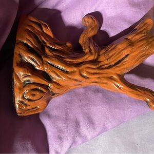 Rustic Orange Tree Trunk Home Accent